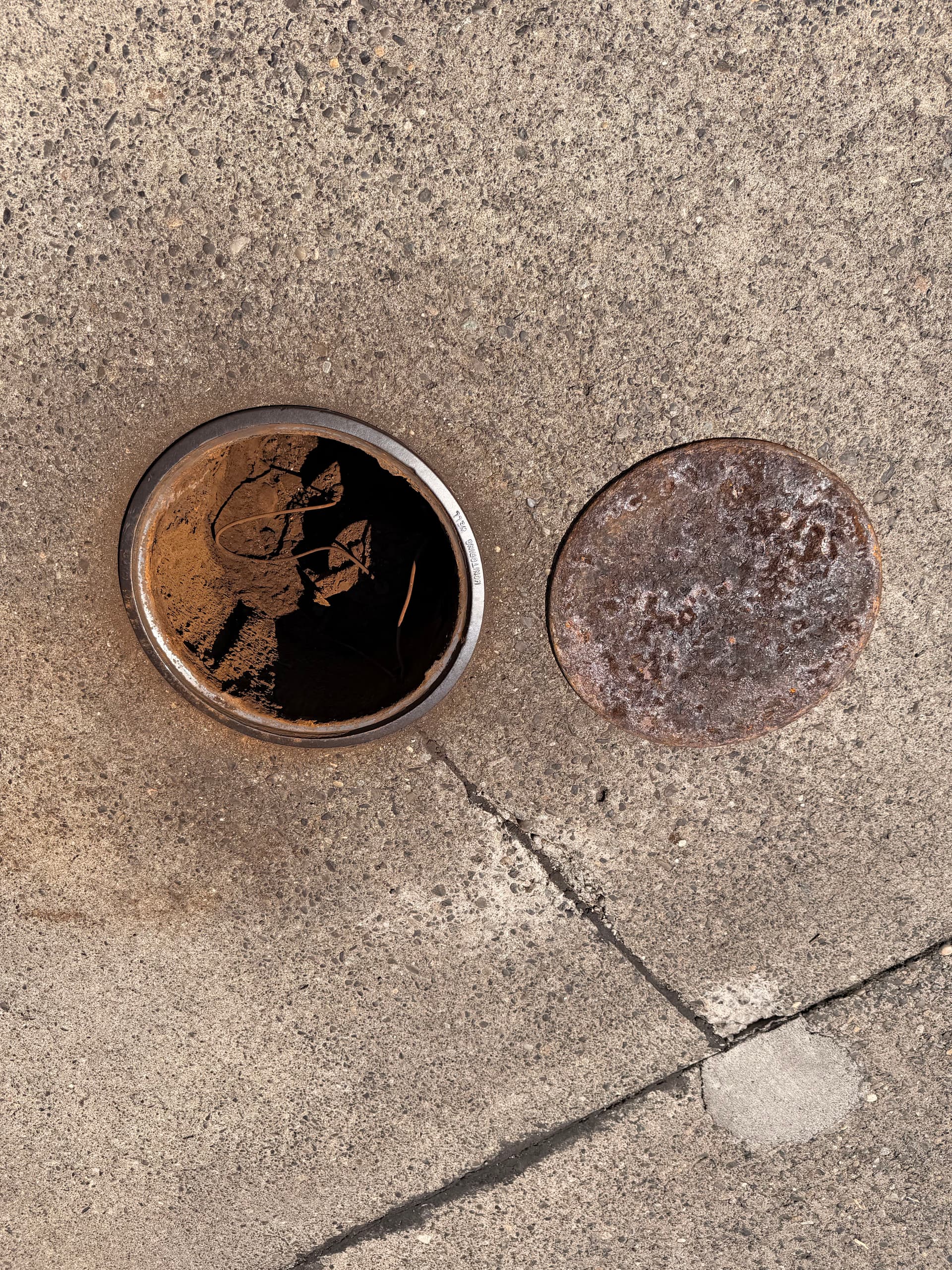 Gallery photos for Gas Station Monitoring Well Cover Swap - Old Rust Out, New Steel In: Image #5