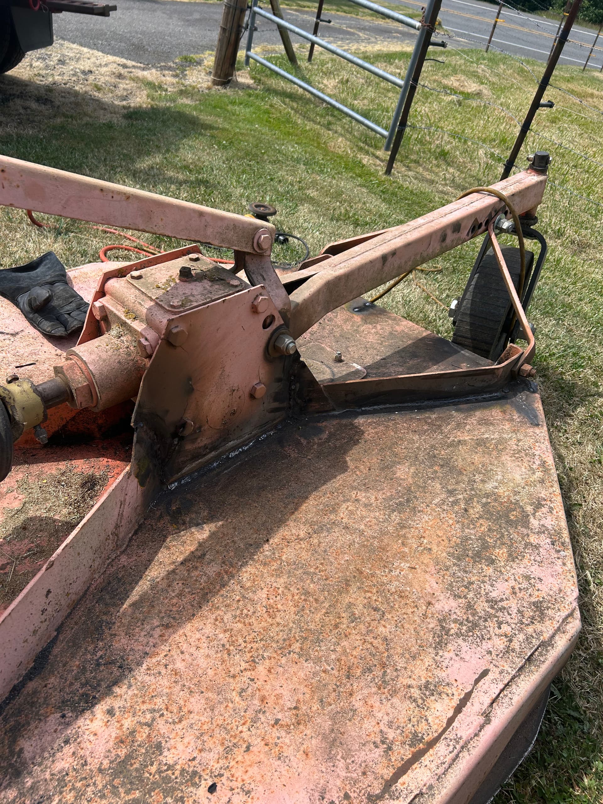 Gallery photos for Mobile Welding Repair on a Cracked Brush Hog: Image #9