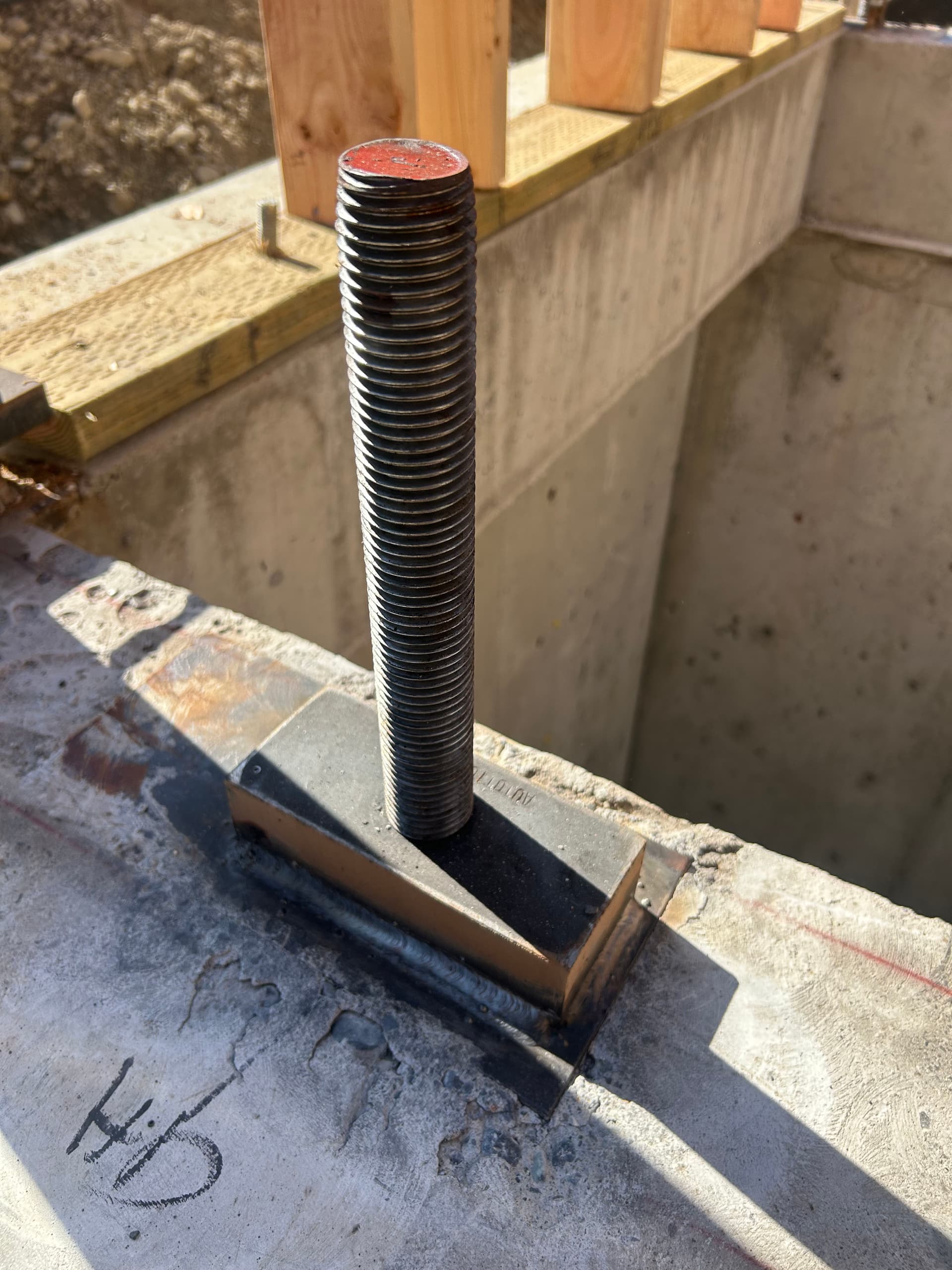 Gallery photos for Structural Support Bolt Installation for a New Build in Fairhaven: Image #5