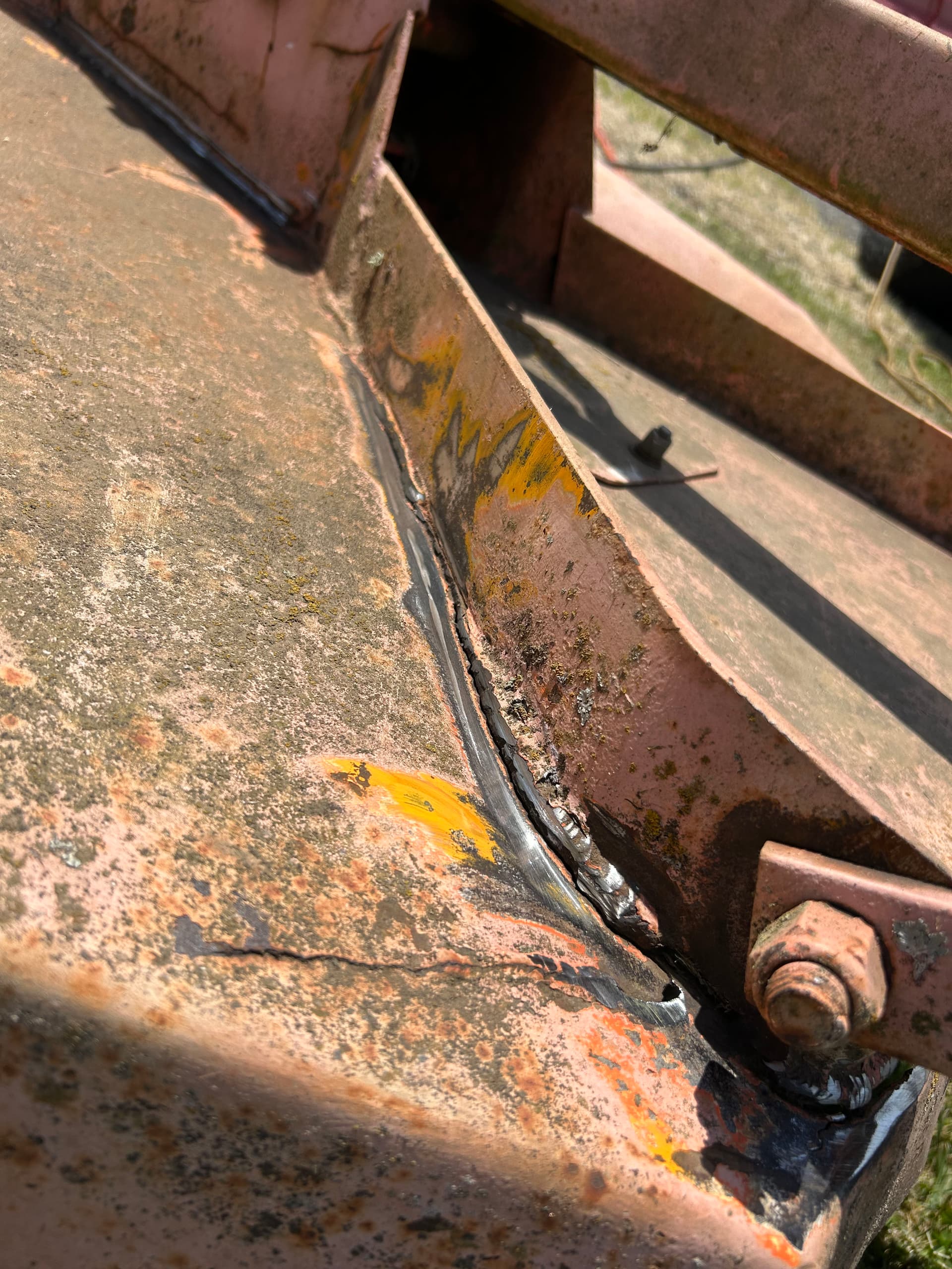 Gallery photos for Mobile Welding Repair on a Cracked Brush Hog: Image #5