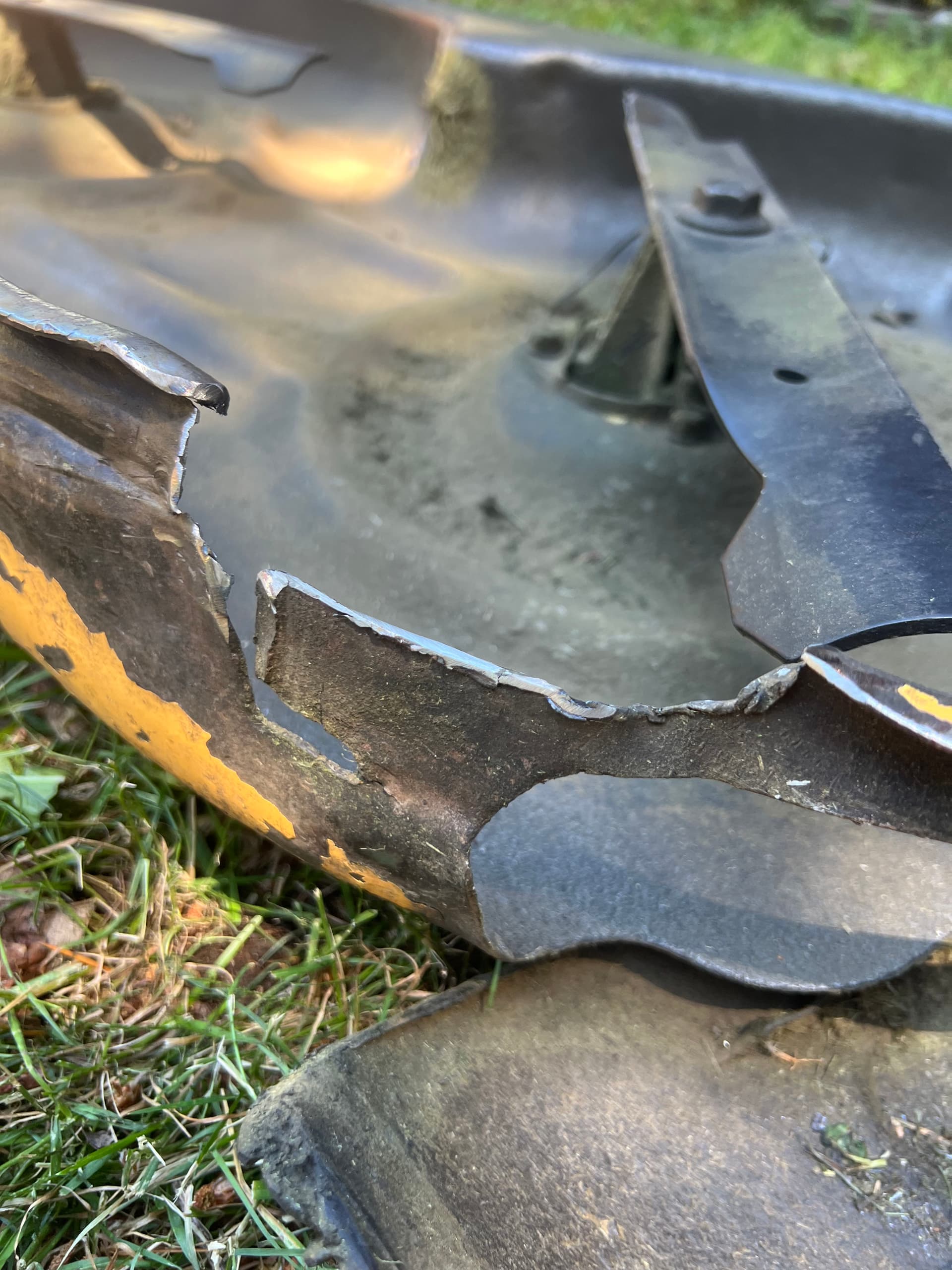 Gallery photos for Mobile Welding Repair on a Broken Mower Guard Bracket: Image #5