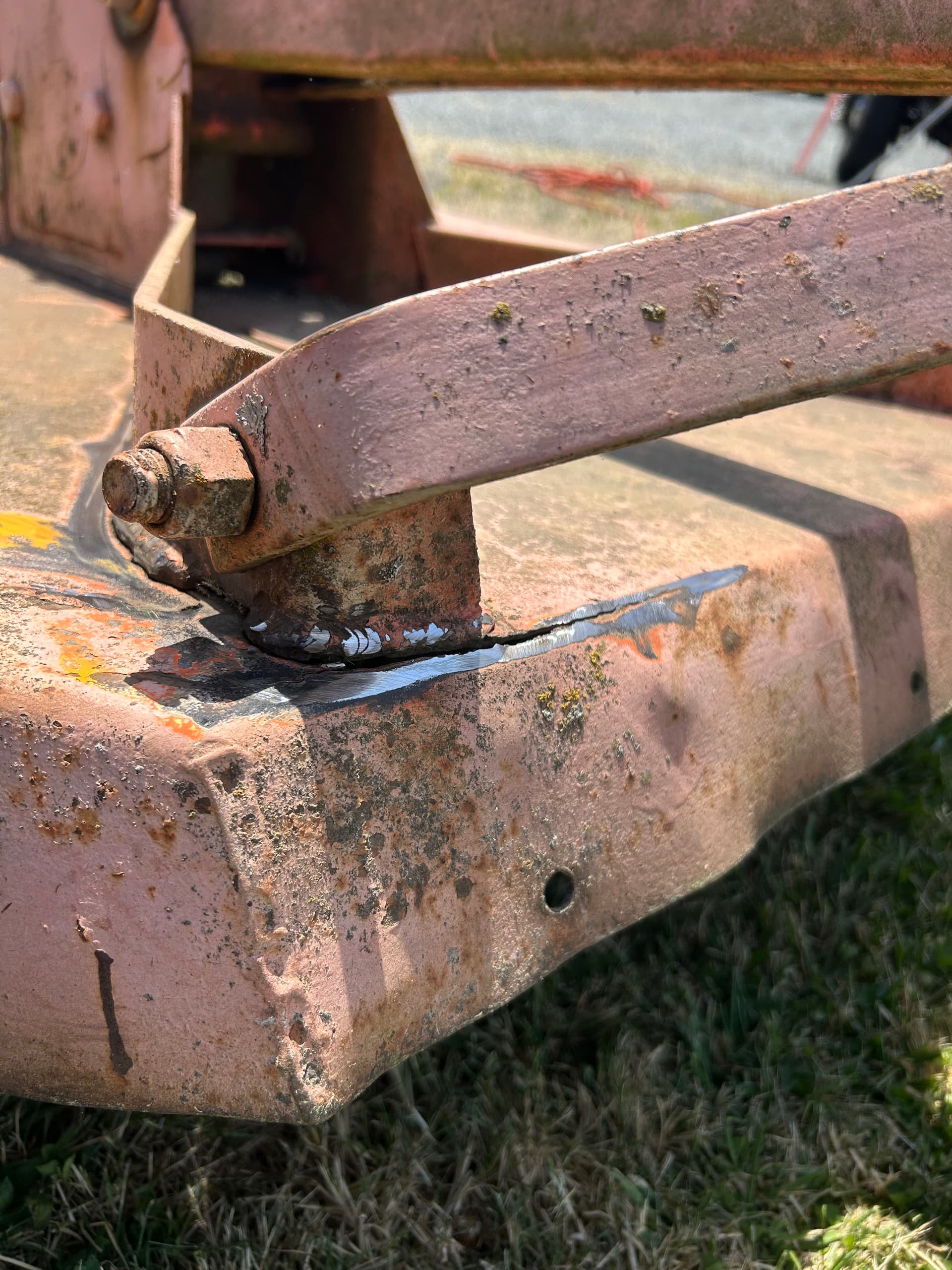 Gallery photos for Mobile Welding Repair on a Cracked Brush Hog: Image #4