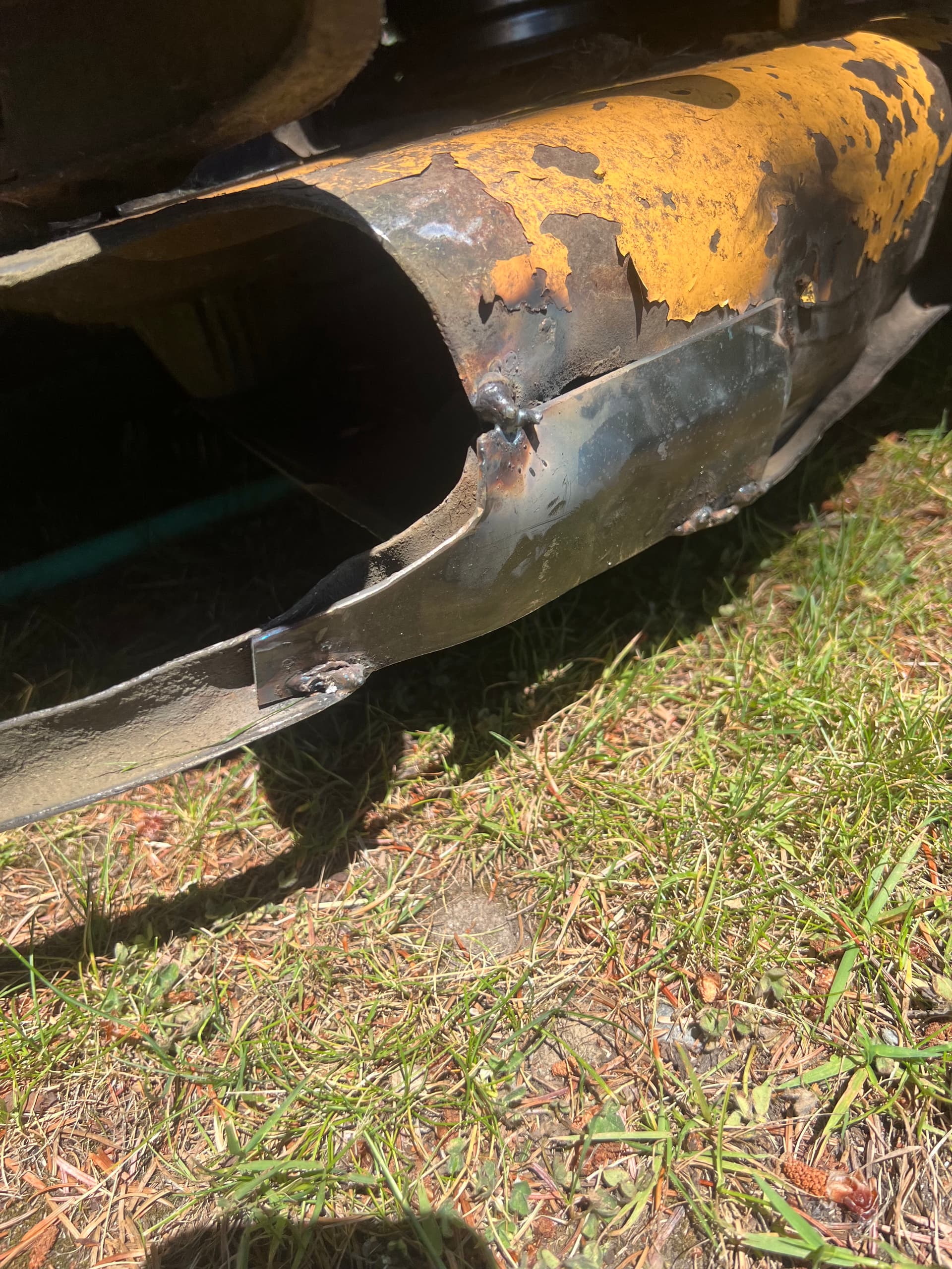Gallery photos for Mobile Welding Repair on a Broken Mower Guard Bracket: Image #6