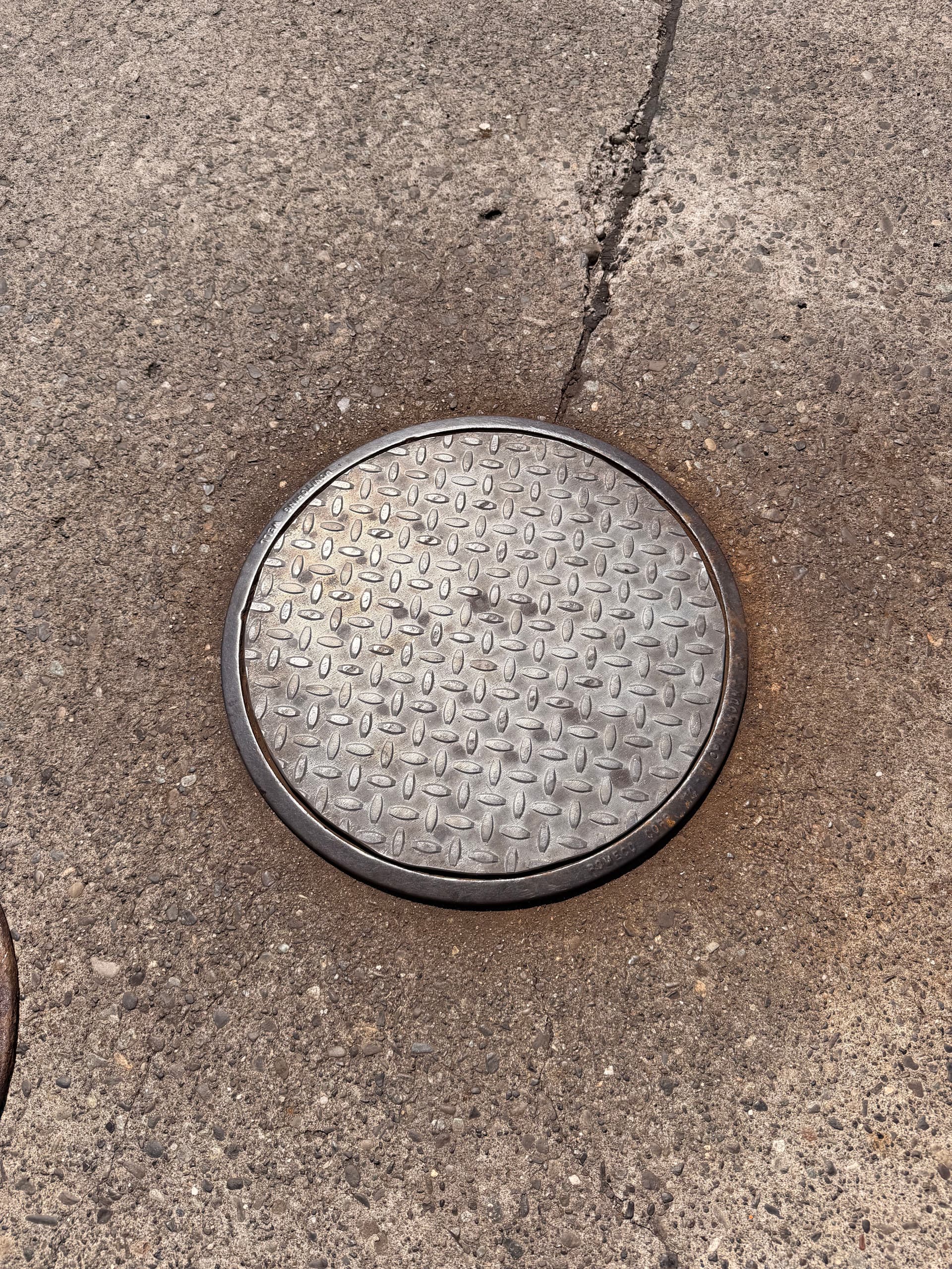 Gallery photos for Gas Station Monitoring Well Cover Swap - Old Rust Out, New Steel In: Image #2