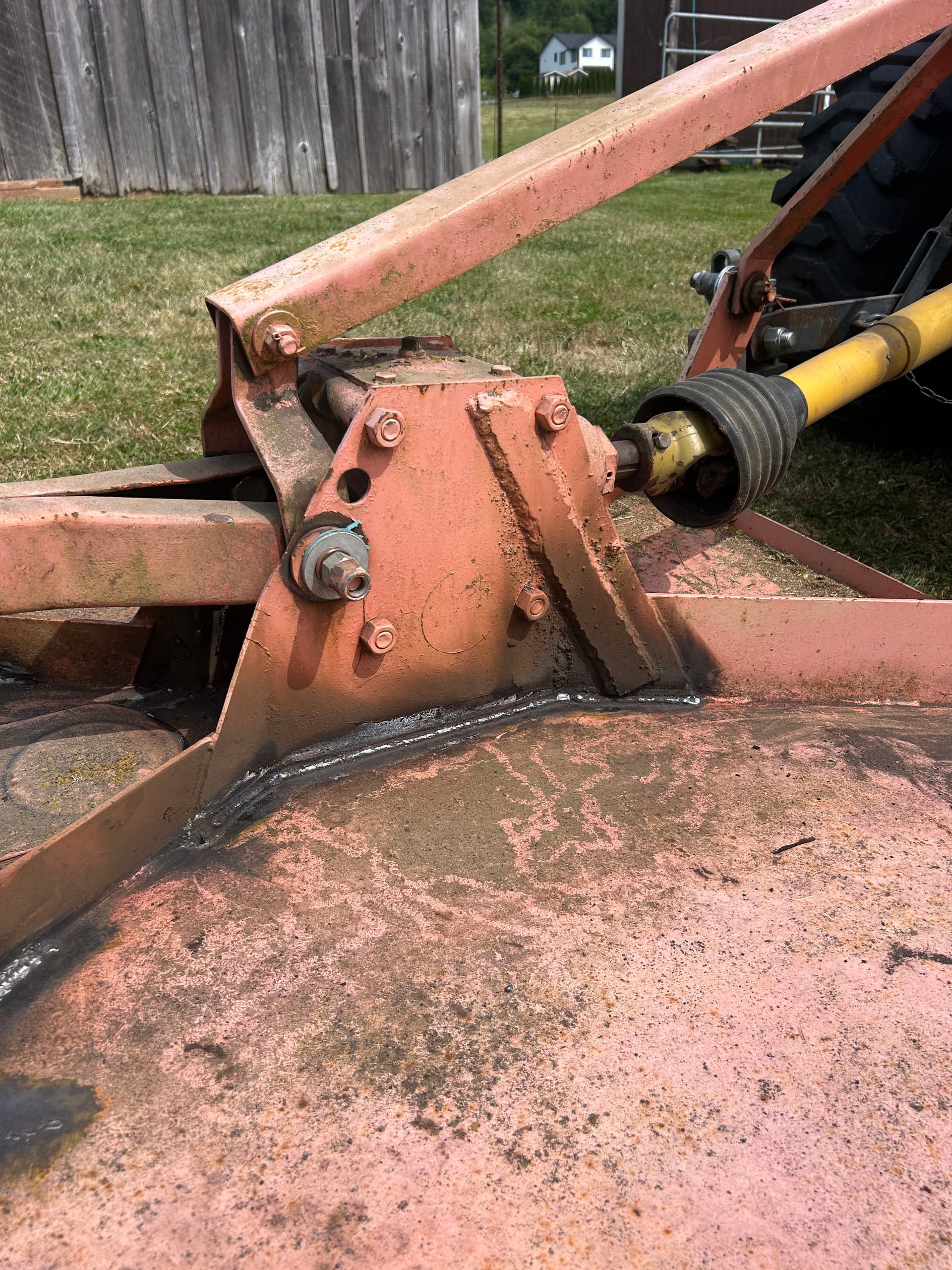Gallery photos for Mobile Welding Repair on a Cracked Brush Hog: Image #7