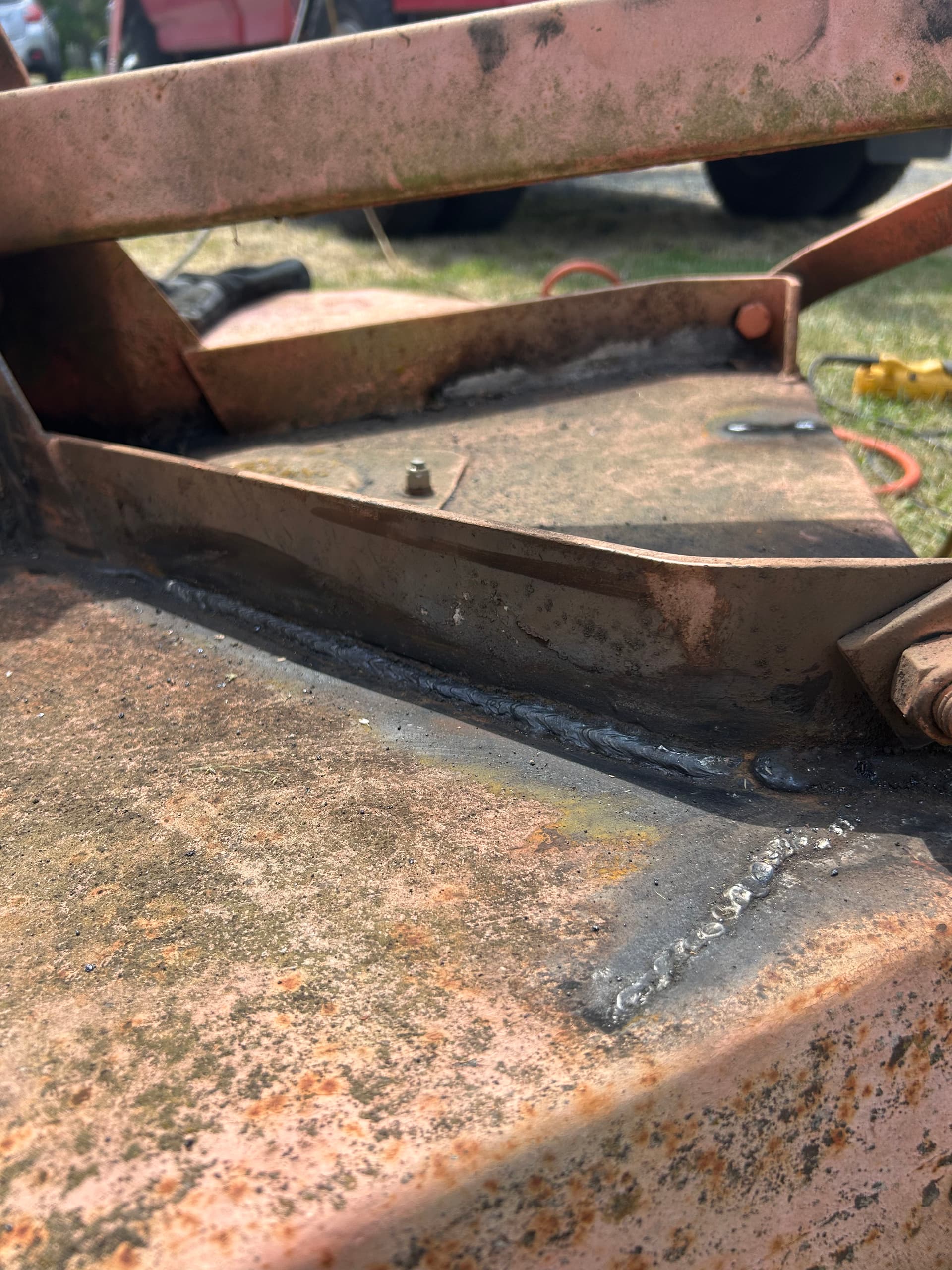 Gallery photos for Mobile Welding Repair on a Cracked Brush Hog: Image #6