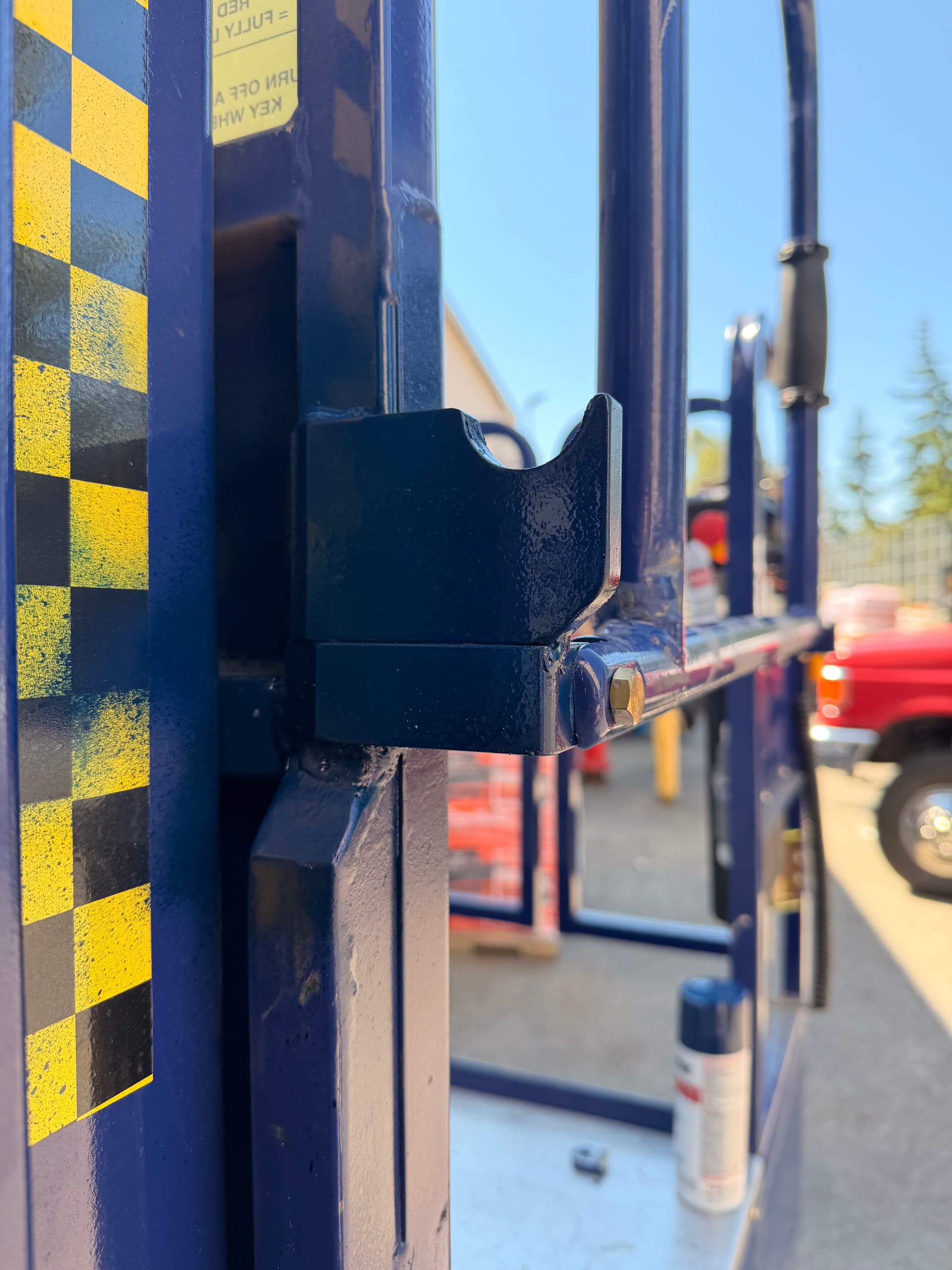 Gallery photos for Same-Day Welding Repair on a Lift Safety Door Bracket: Image #7