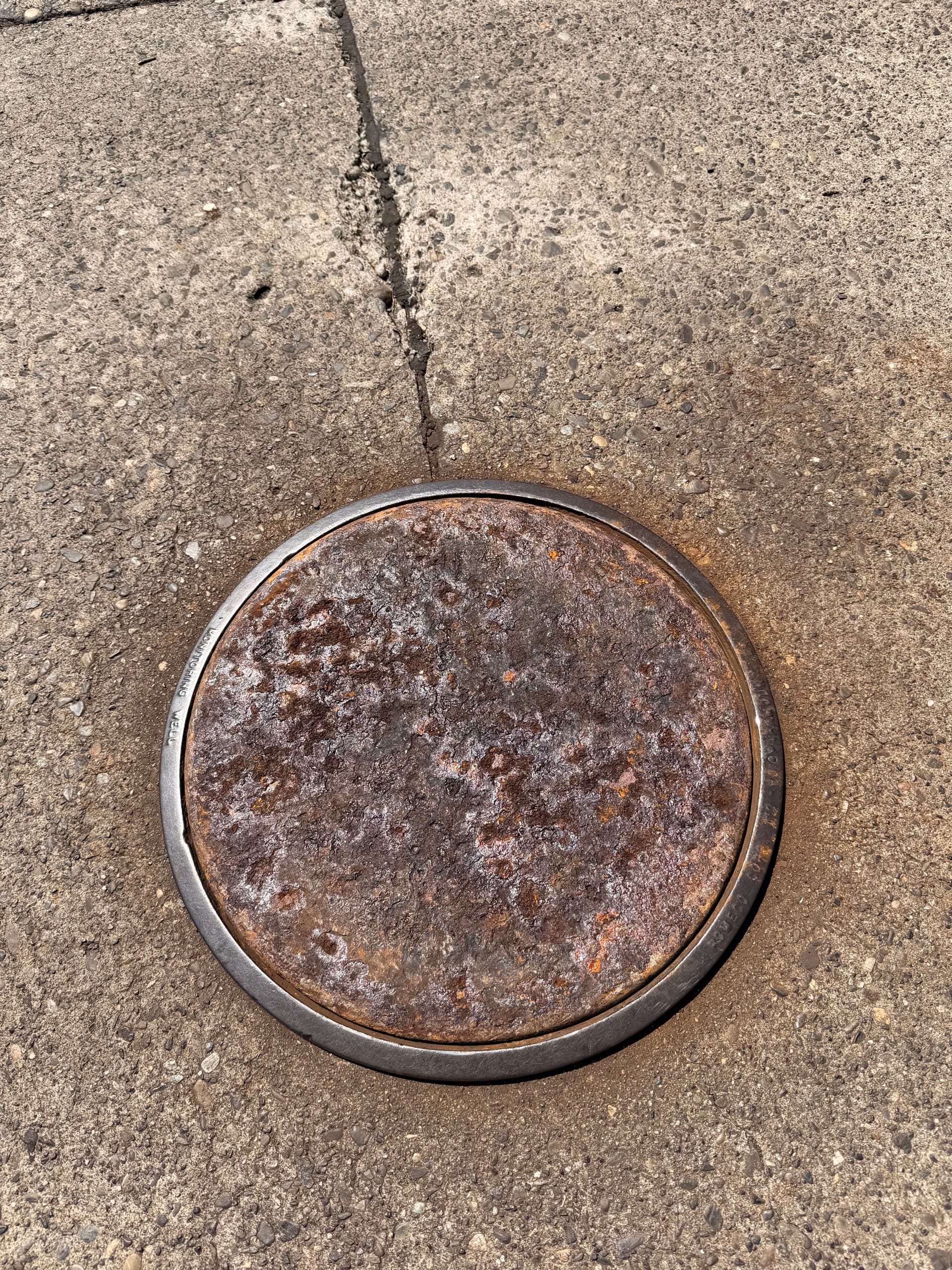 Gallery photos for Gas Station Monitoring Well Cover Swap - Old Rust Out, New Steel In: Image #4