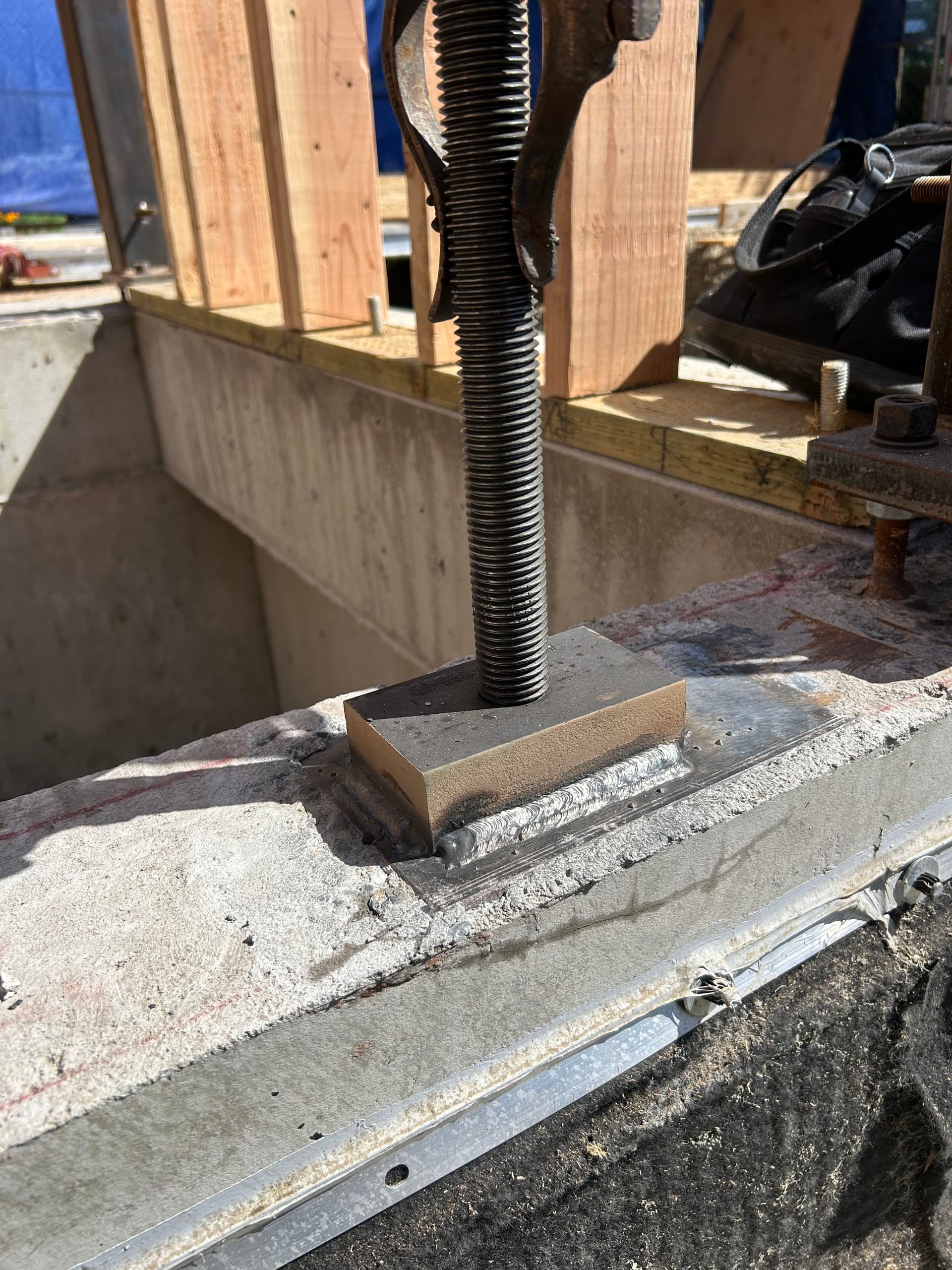 Gallery photos for Structural Support Bolt Installation for a New Build in Fairhaven: Image #4