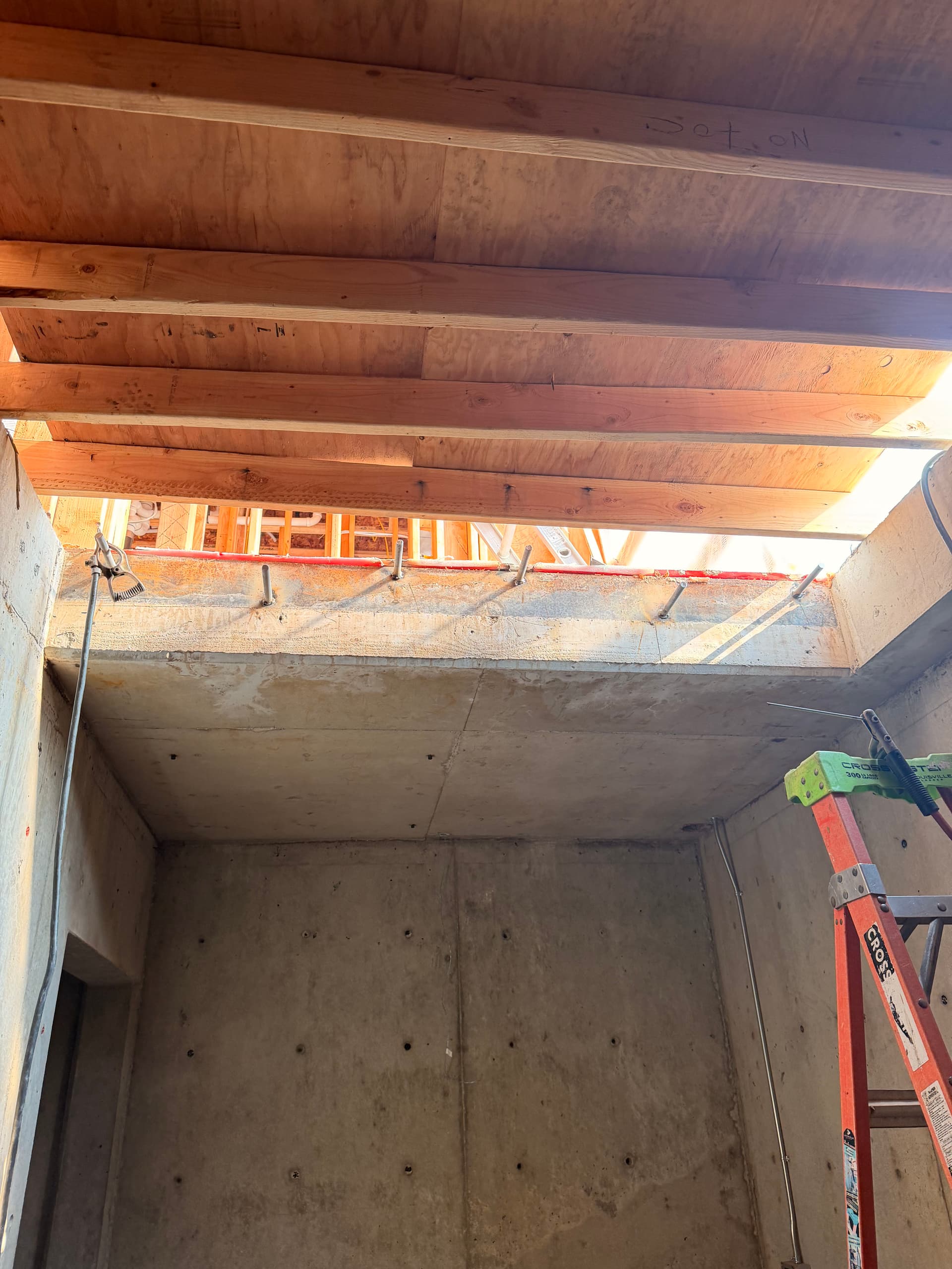 Gallery photos for Support Bolt Installation for a Parking Garage Staircase: Image #3