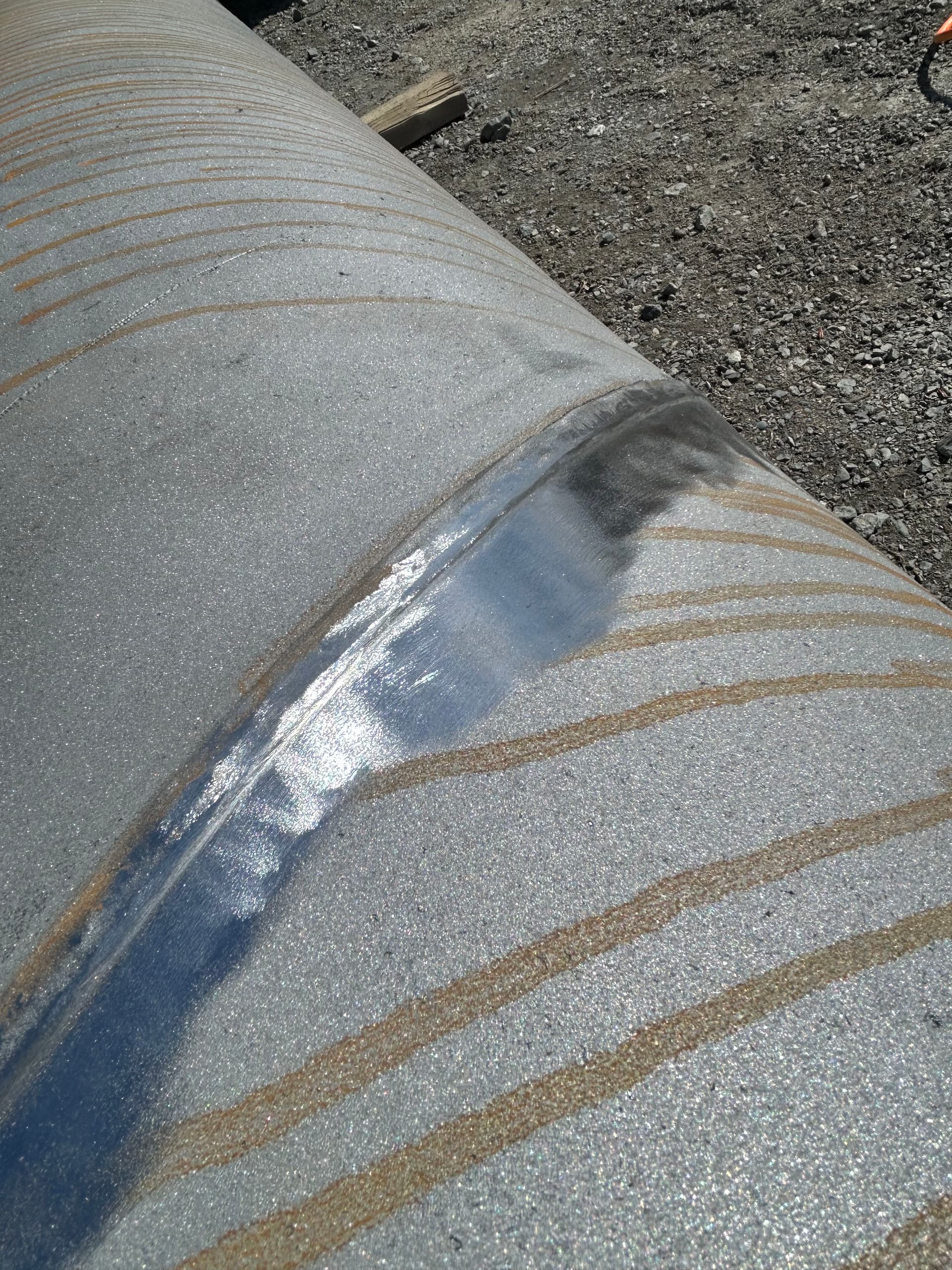 Gallery photos for Mobile Weld Repair on a Large Spiral Pipe With Same-Day Shipping: Image #1