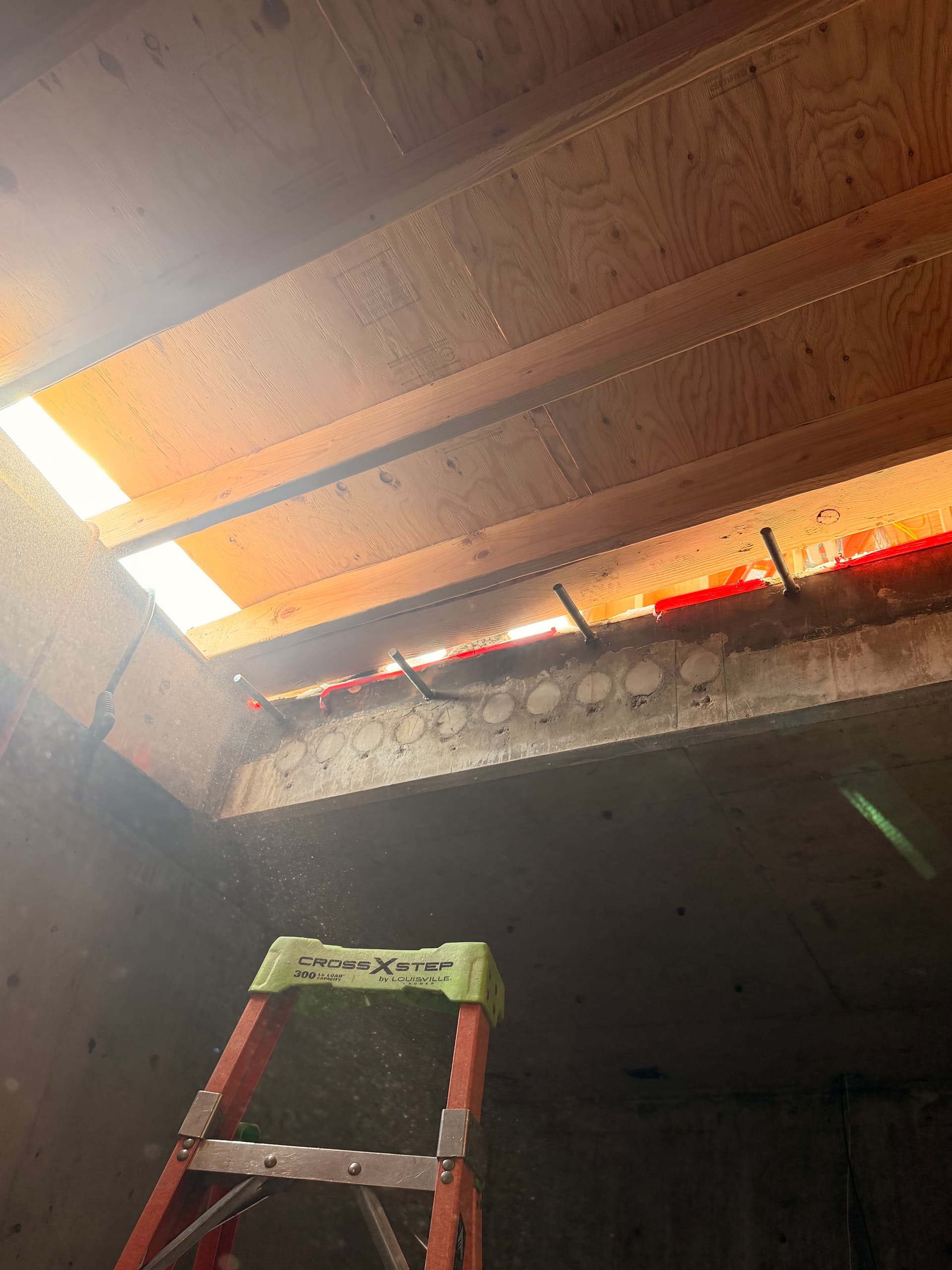 Gallery photos for Support Bolt Installation for a Parking Garage Staircase: Image #2